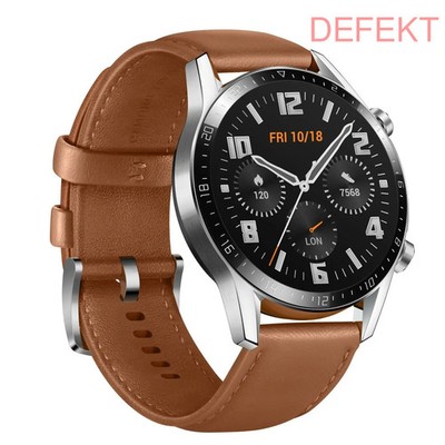 HUAWEI Watch GT 2 Classic Pebble Brown 46mm Uhr Armbanduhr Smartwatch DEFEKTWARE