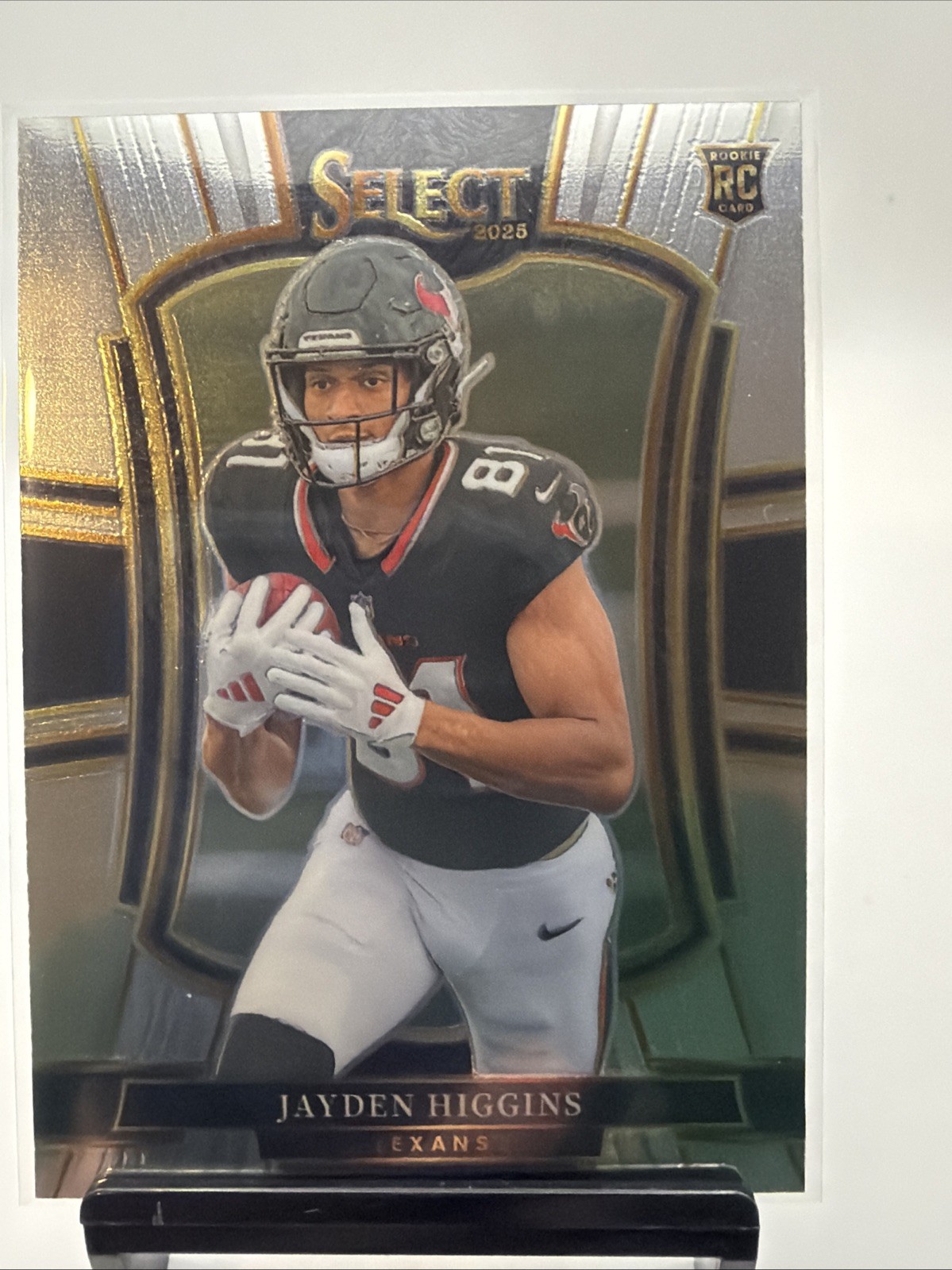 2025 Panini Select - Premier Level Jayden Higgins #136 (RC)