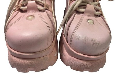 Buffalo London X Opening Ceremony 1348-14 Pink Leather Lace Up