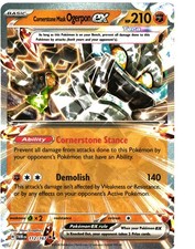 Twilight Masquerade Cornerstone Mask Ogerpon ex 112/167 Double Rare Pokemon NM/M