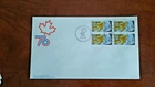Canada 1976 FDC #691 10cents US Bicentennial block single Unaddressed Mint
