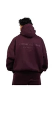 Comfrt Affirmation Zip Hoodie Limited Edition Color Maroon Excellent Condition