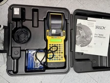 Brady I.D. PRO Plus Wire Marker Printer w/ Power Adapter + Carry Case