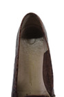 Salvatore Ferragamo Womens Embossed Animal Print Loafers Dark Brown Size 8.5 — photo 7