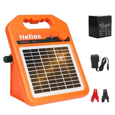ANDMON MINI400 30 Miles Solar Electric Fence Charger 0.4 Joule Solar Electric