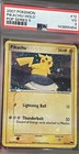 NEW CERT PSA 3 Pikachu 12/17 POP Series 5 CORRECTED Back RARE HEAVY HOLO BLEED
