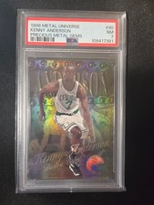 1998 Metal Universe Precious Metal Gems Kenny Anderson PSA 7 Last Print 50/50