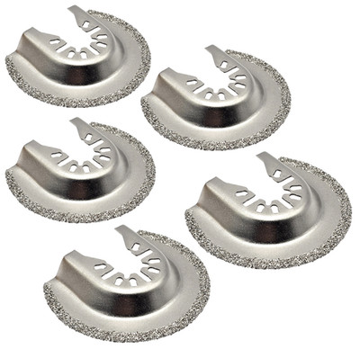 5x Hartmetall Segmentsägeblatt Multimaster Tauchsägeblatt 65mm Raspel HERO Profi