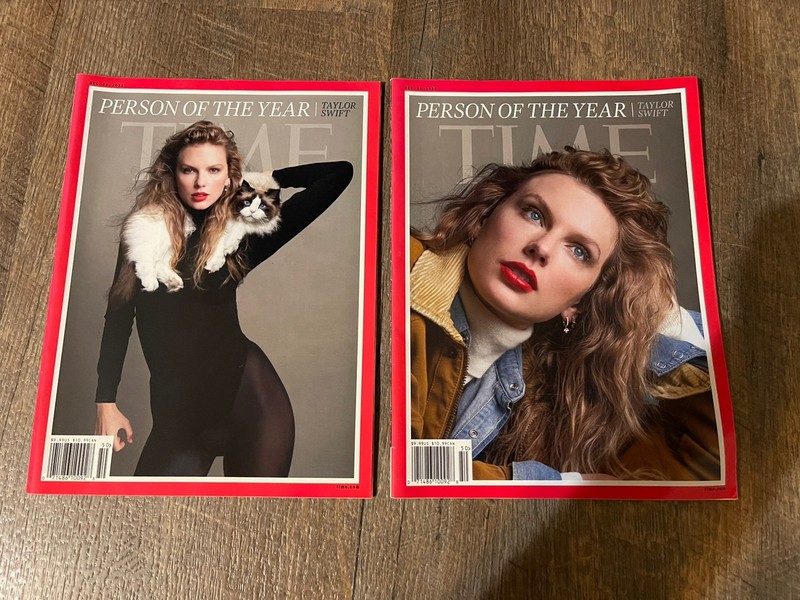 Taylor Swift 2023 Time Magazine Person Of The Year 2 Cover Variants