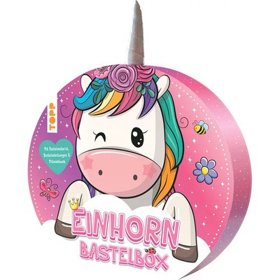 Einhorn-Bastelbox. Mit Anleitungen, Bastelmaterial und Mitmachbuch