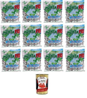 La Giulia Mentapiu Milch Minze Bonbons 12x300g+Polpa