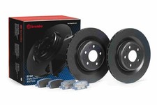 KT 08 004 BREMBO Bremsensatz, Scheibenbremse Hinterachse für TESLA