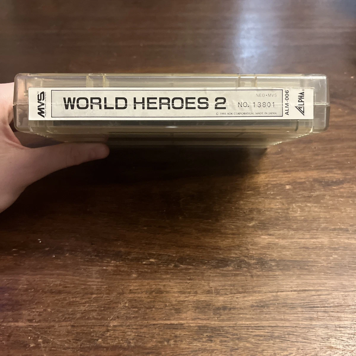 WORLD HEROES 2 II – VHS Officielle SNK / ADK, Import Japon, Bon état