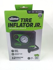 Slime 40059 Tire Inflator Junior Compact Powerful Portable Car Air Black Slime 40059 Tire Inflator Junior Compact Powerful Portable Car Air Black
