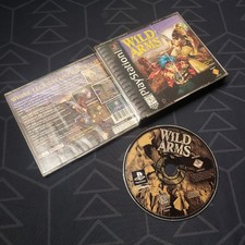 Wild Arms (Sony Playstation 1, 1997) RPG original classic ps1 psx video game OOP