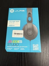 JBuddies Studio 2 Wired Kids Headphones - Gray/Blue - New