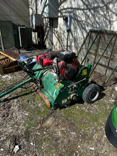 Planet Air HD 50 Deep Verticutter Soil Aerator 23 hp Vanguard Engine Tow Type