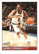 2005-06 Topps Bazooka #94 Latrell Sprewell - BSK