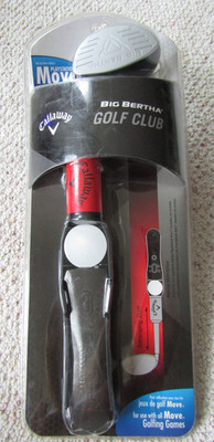 Playstation Move Golf Club Game Controller Callaway Big Bertha New in Sealed Box