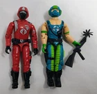 Vintage GI Joe ARAH Action Figure Lot Copperhead & Crimson Guard