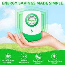 Energy Saver Box (2/4Pack): Plug-in Device to Save Electricity & Reduce Cost