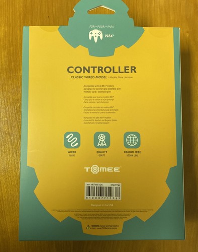 Tomee Controller for N64 Green New - Picture 2 of 2