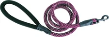 PlayOn! Reflective Dog Rope Leash up to 110lbs WINE