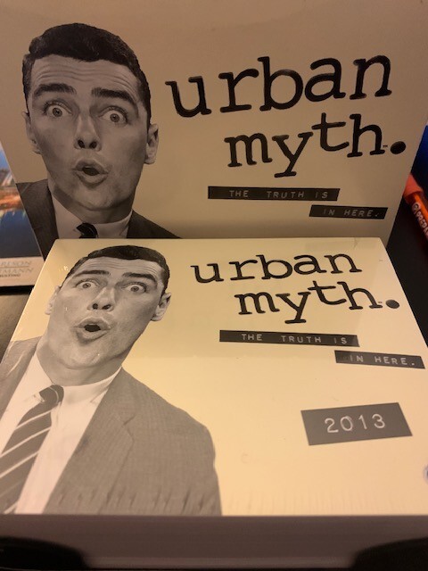 Urban Myth 2013 Daily Calendar