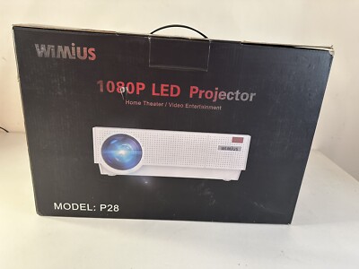 WIMIUS Video Projector 本体 Amazon.com: Native 1080P Projector Support 4K Full HD