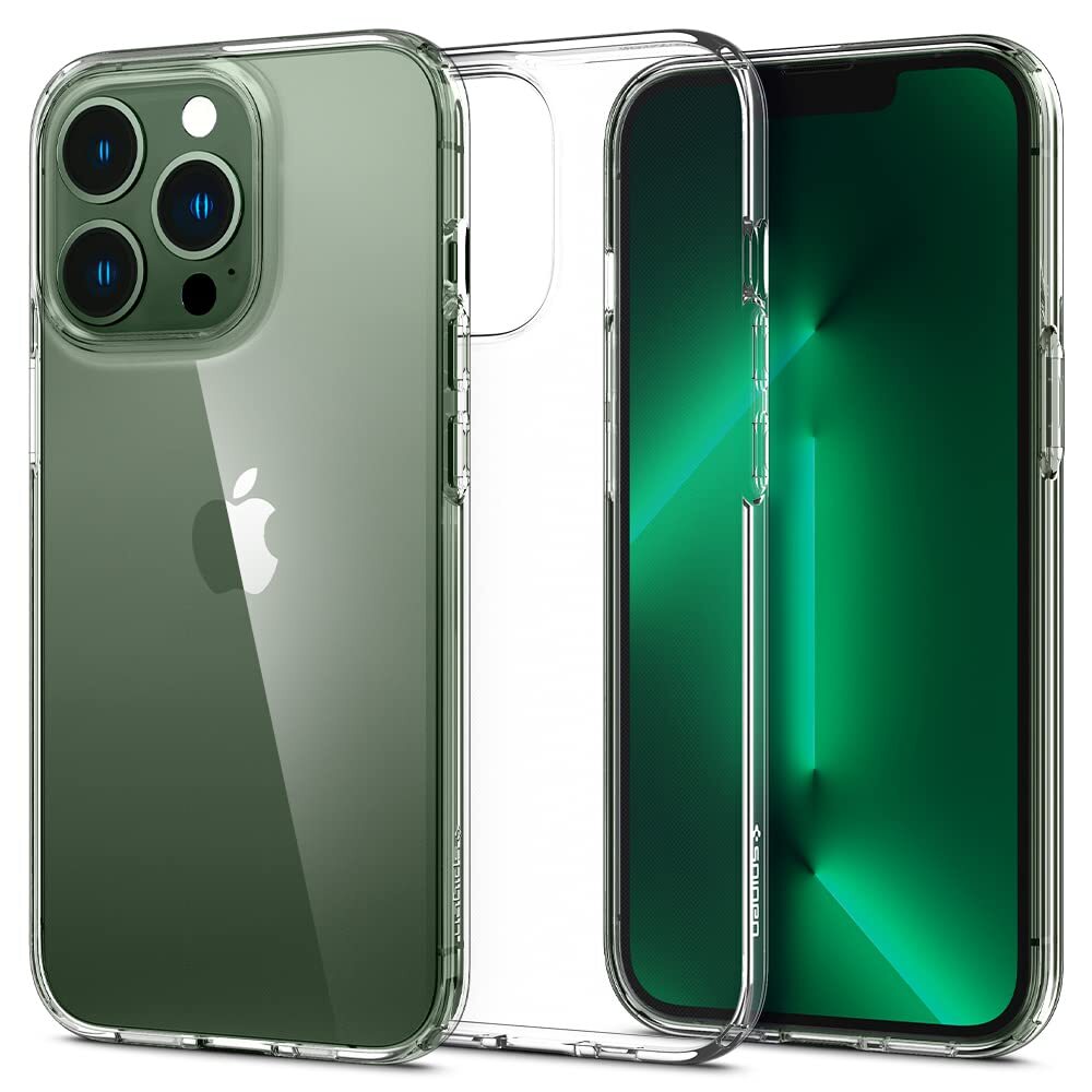 Spigen Cover Liquid Crystal Compatibile con iPhone 13 Pro - Trasparente