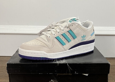 Adidas Forum 84 Low ADV Retro Colors - Teal/ Purple/ Beige Sz 10.5