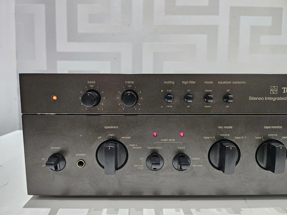 Amplificatore integrato stereo vintage Technics SU-8080 hifi separato. - Immagine 4 di 4