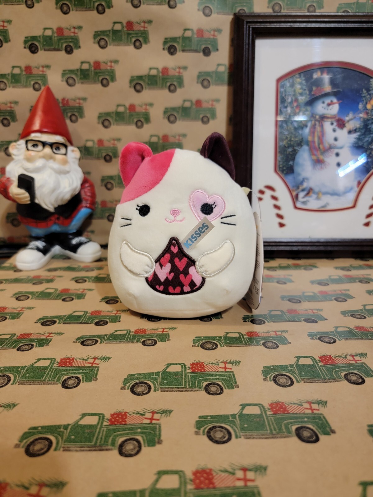 Squishmallows Pyper 5 Inch Cat Valentine Plush Hersey 2023 NWT
