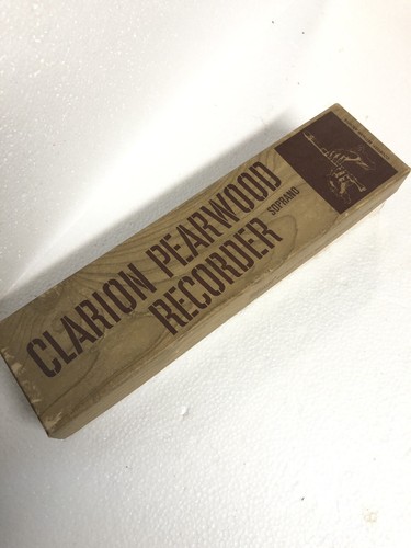 Vintage Clarion PearWood Recorder Soprano - Great Sound W/ Original Box And More - Picture 11 of 11