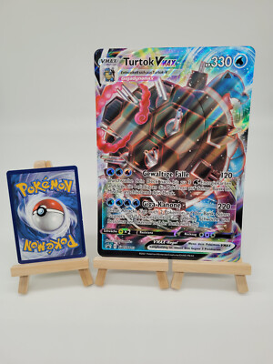 Pokemon Karte: Turtok Vmax SWSH103 -  XXL | Jumbo | A5 | Oversize | Deutsch
