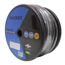 1/0 AWG 100% Oxygen Free Copper OFC Gray Power/Ground Wire Lot Kicker