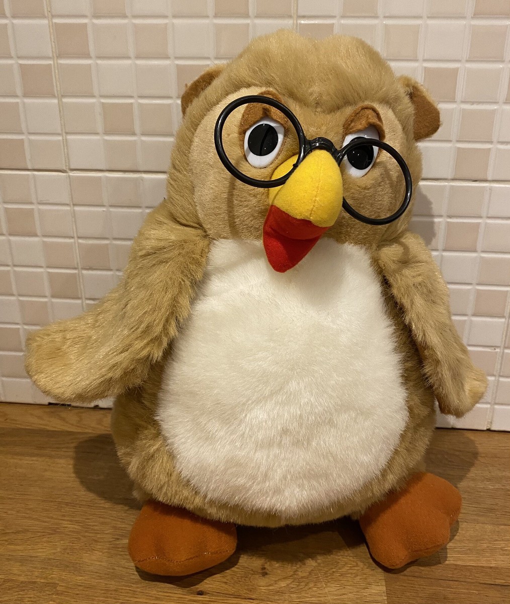 Rare Vintage 1980s CPL Coop Wise Owl Soft Toy Continuity