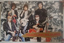 The Traveling Wilburys Poster George Harrison Roy Orbison Bob Dylan Wilbury's