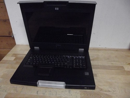 HP RACK MOUNT KEYBOARD MONITOR 612371-001 HP WARRANTY - Picture 2 of 2