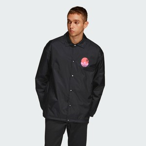 adidas coach jacket black