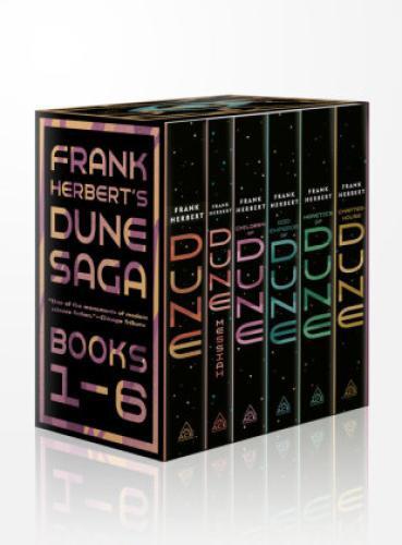 Thumbnail - Frank Herbert's Dune Saga 6-book Boxed Set Dune, Dune Messiah,