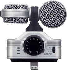 Zoom iQ7 Mid-Side Stereo Microphone for for (iOS Devices)