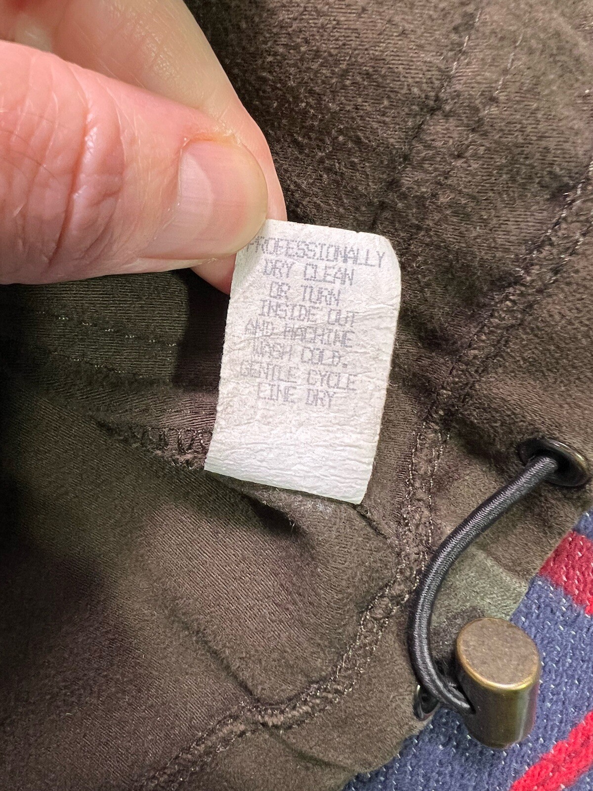 Filson Moleskin Vest Jacket Coat Liner Warm Hunting Outdoors Brown Full