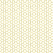 Vintage Flora By KimberBell For Maywood Studio - Yellow Honeycomb 10335-S