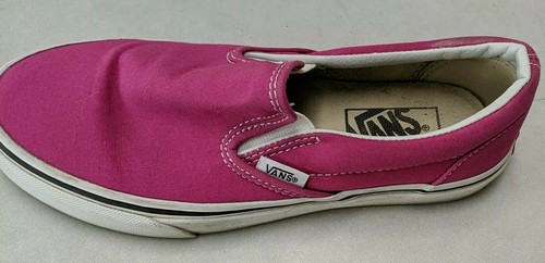 neon knockout pink vans