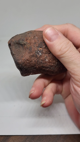 ~ Atemberaubender rauer Mahagoni Obsidian Heilstein Wicca Pagan 72,9x48mm - Video 1 von 1