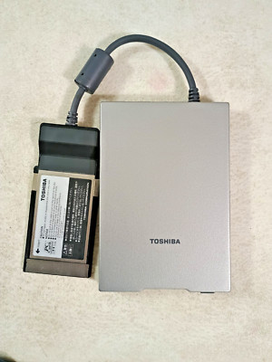 TOSHIBA LIBRETTO BOOTABLE PCMCIA PC CARD FLOPPY DISK DRIVE PA2670U USA SHIP RARE