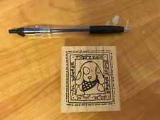 puppy rubber stamp, dog rubber stamp
