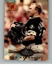 1995 Stadium Club Ron Karkovice 54 Virtual Reality Chicago White Sox