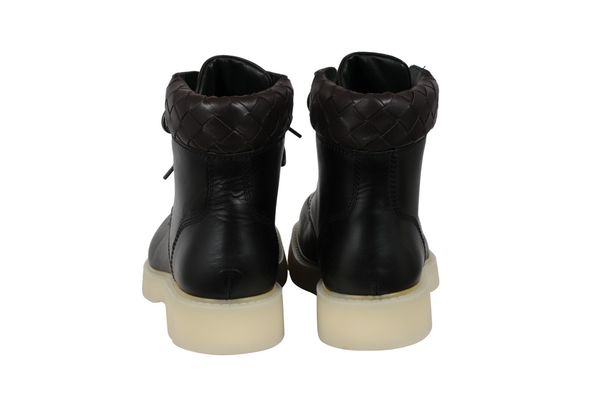 Bottega Veneta Mens Haddock Lace Up Ankle Boots US 12 EU 45 Bottega Veneta Mens Haddock Lace Up Ankle Boots US 12 EU 45